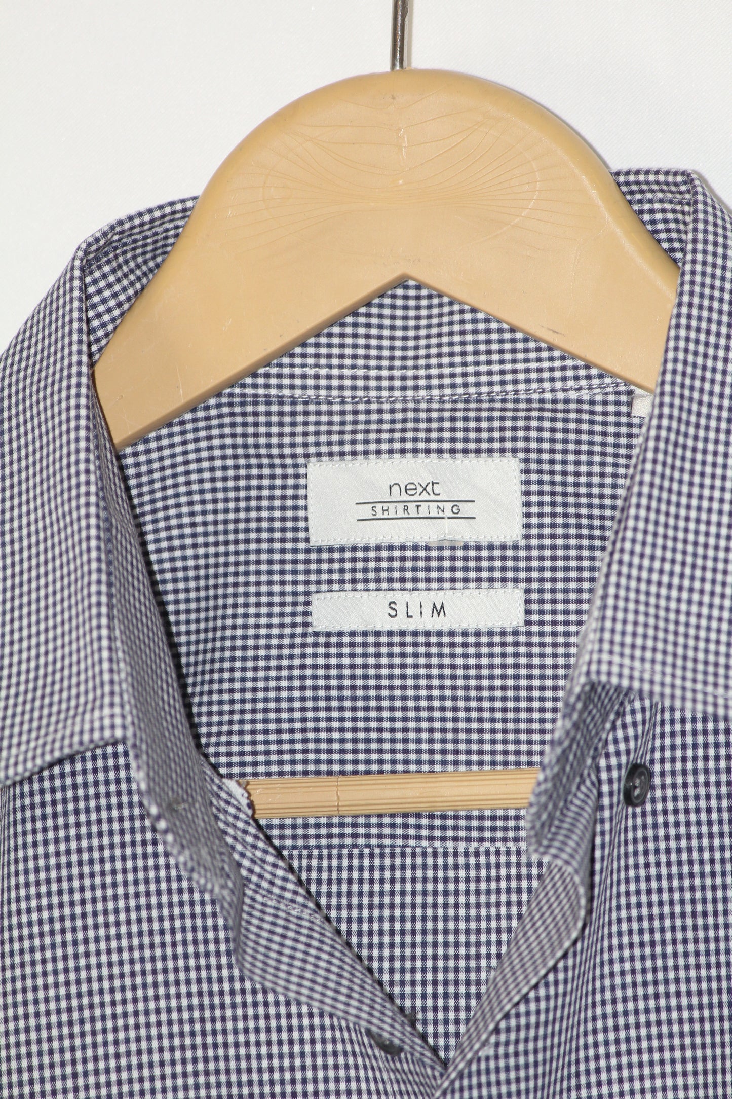Next Grey Block Shirt – Medium