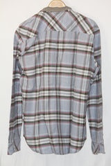 Diesel Blue Checkered Shirt – XXL