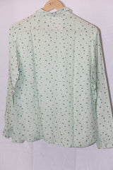 Heartfelt Green – Carry Young Pastel Green Button Down Shirt