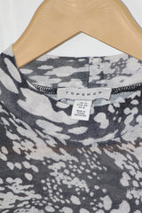 Black and White Full Sleeve Crop – Topshop (M)