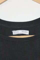 Black Half Sleeve Crop – Zara (M)