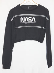 Black Full Sleeve Crop – H&M (M)