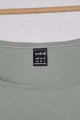 Grey Full Sleeve Crop – Shein (XS)