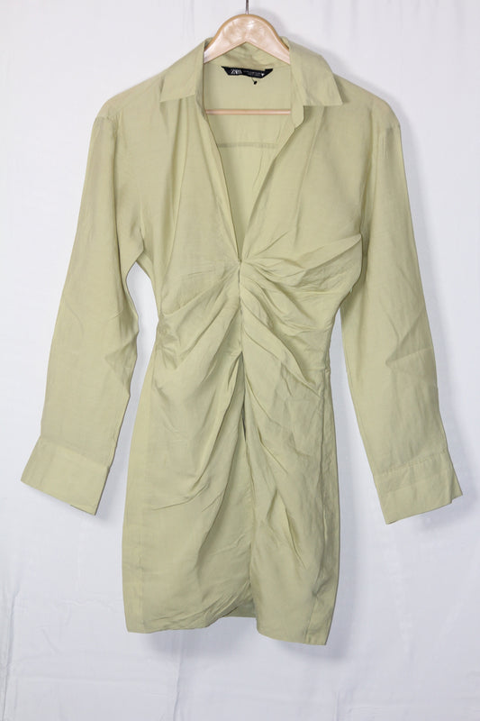 Zara Green Stylish Dress