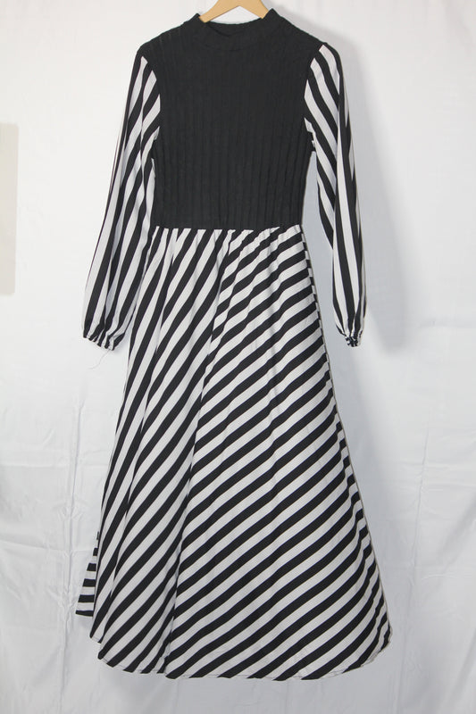 Shein Black & White Dress