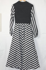 Shein Black & White Dress