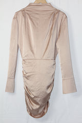 CBR Golden Full-Sleeve Dress