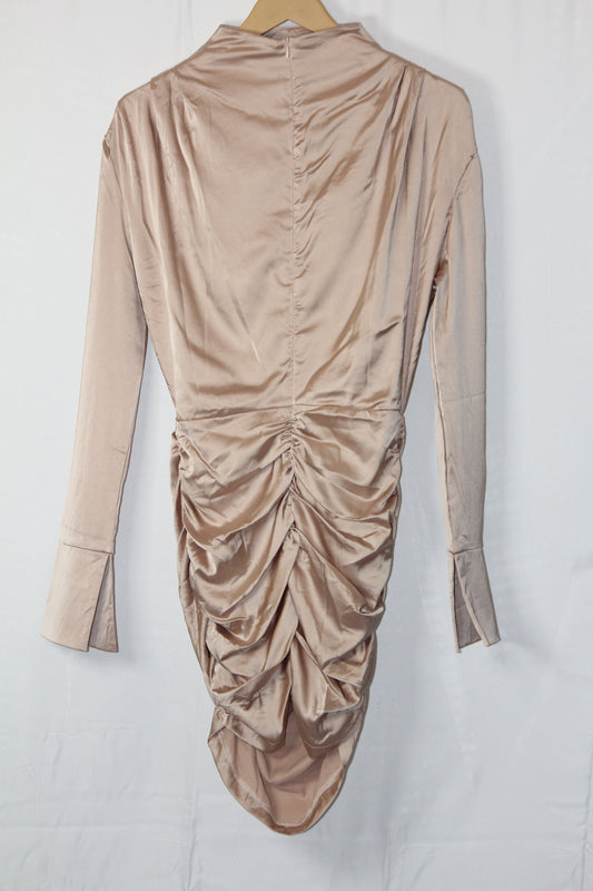 CBR Golden Full-Sleeve Dress