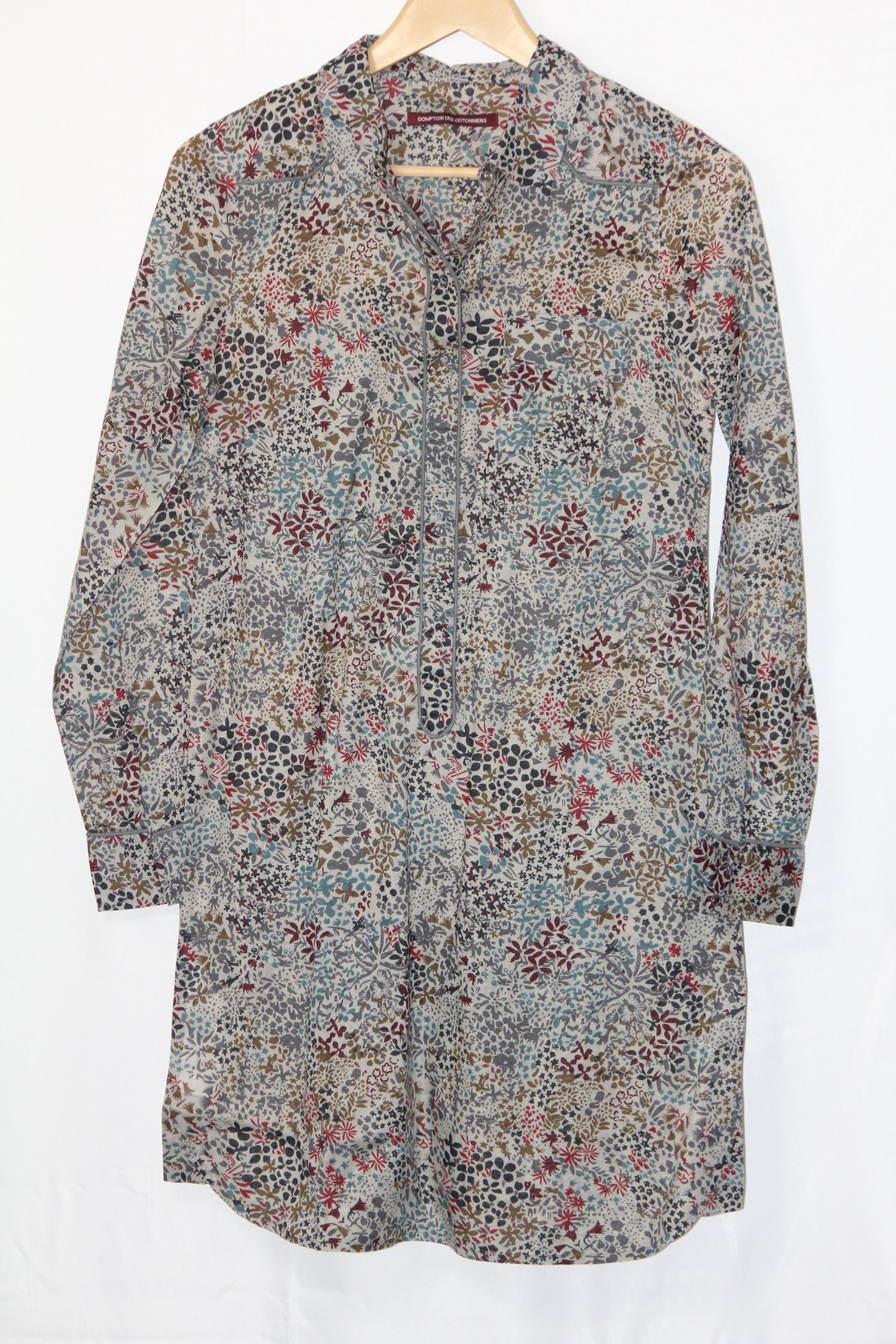 Comptoir Cotonniers Greyish White Blouse