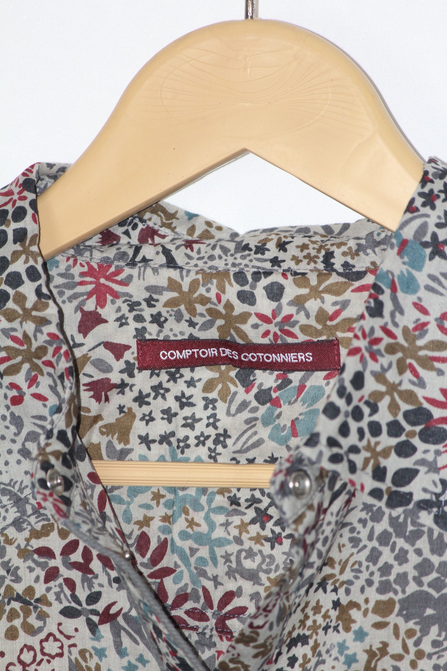 Comptoir Cotonniers Greyish White Blouse