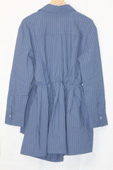 Zara Blue Button-Down Dress