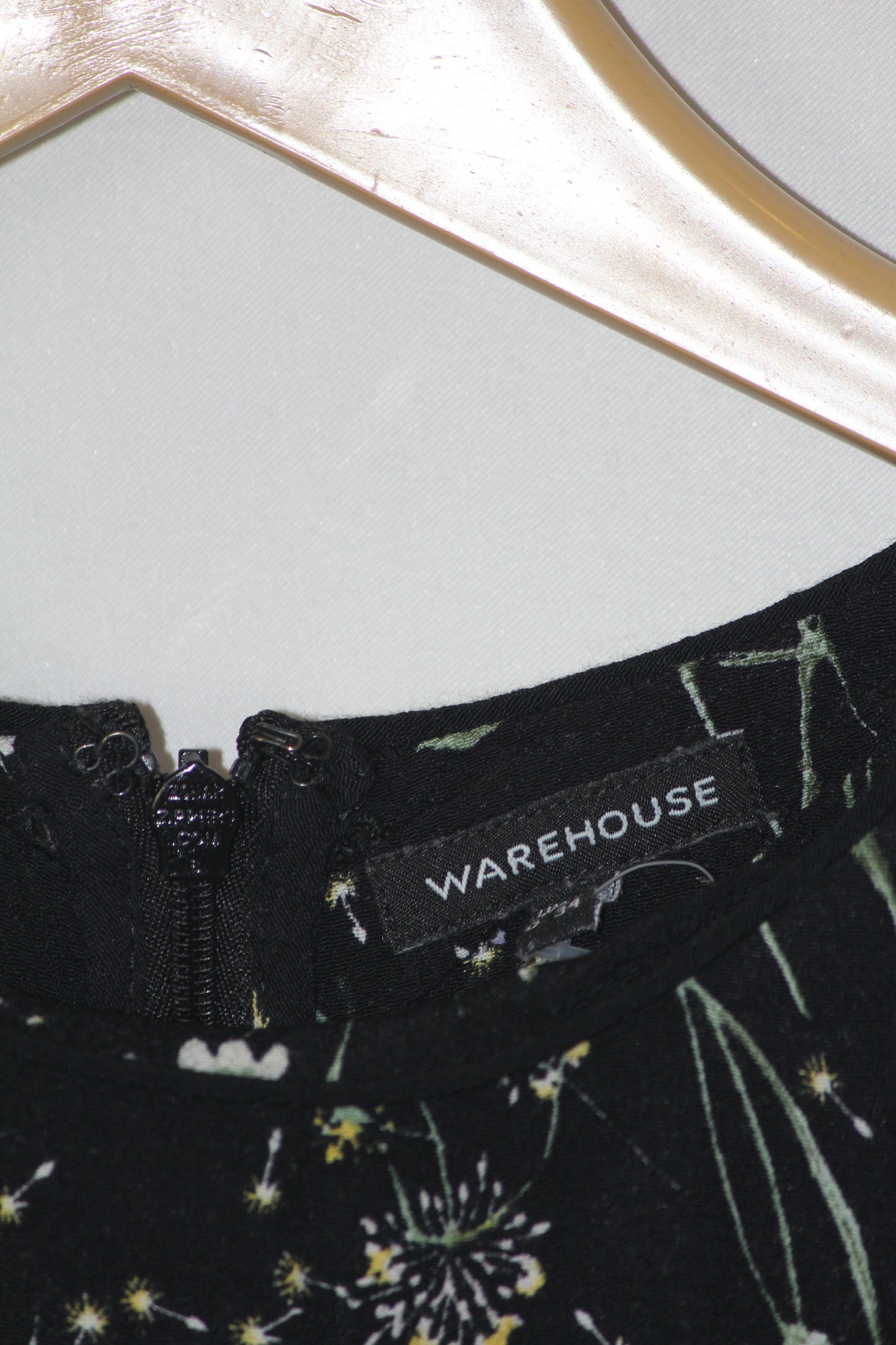 Warehouse Black Maxi Dress