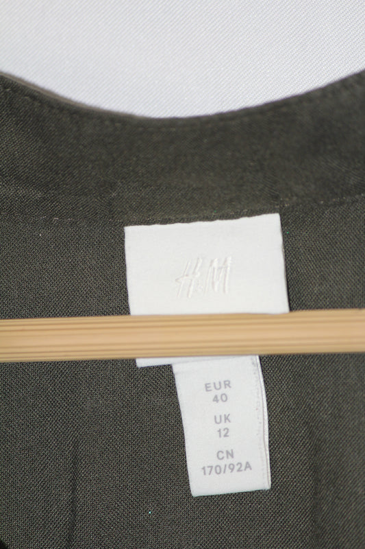 H&M Green Blouse