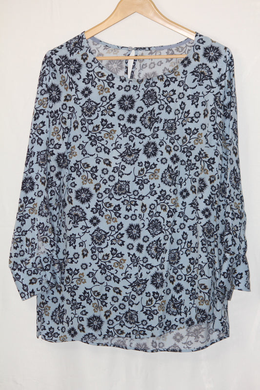 Next Blue Floral Blouse