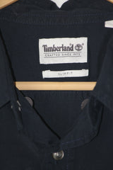 Timberland Navy Blue Full Sleeve Button-Down Shirt