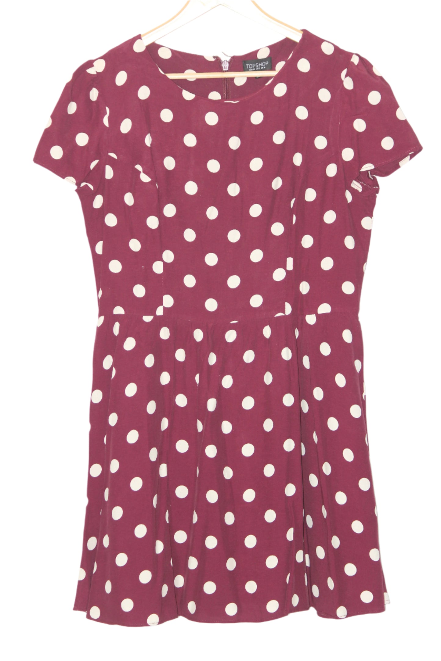 Top Shop Maroon Dress