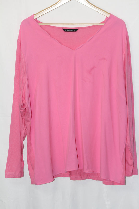 Dunnes Pink Blouse