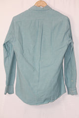 Ralph Lauren Sea Green Full Sleeve Button-Down Shirt