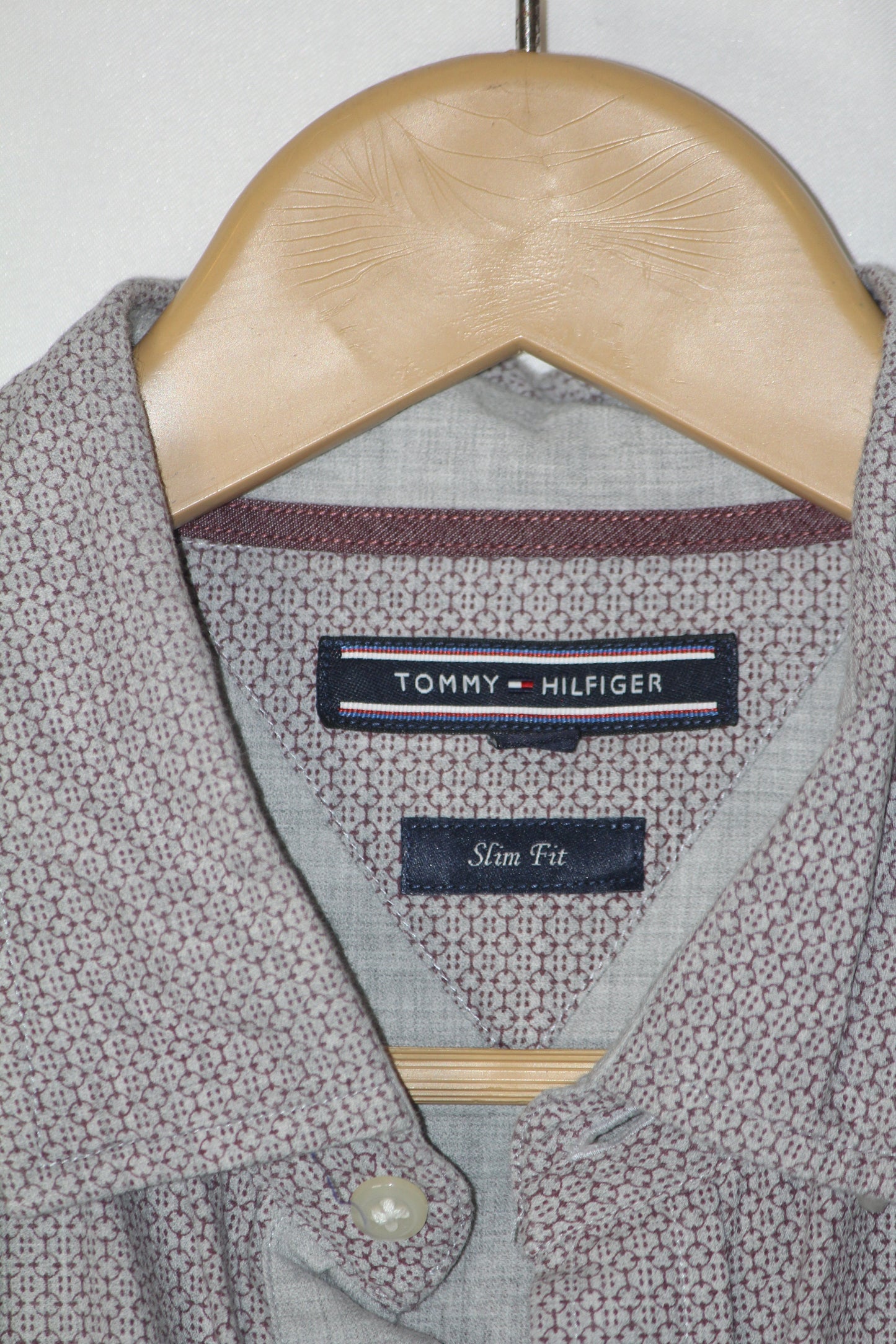 Tommy Hilfiger Signature Design Shirt – Grey