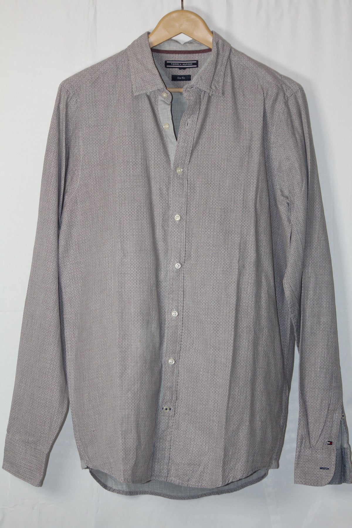 Tommy Hilfiger Signature Design Shirt – Grey