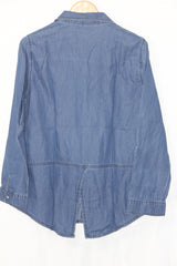 Nutmeg Denim Blue Button Down Shirt