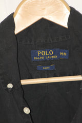 Ralph Lauren Classic Black Button-Down Shirt