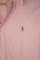 Ralph Lauren Classic Button-Down Shirt – Pink