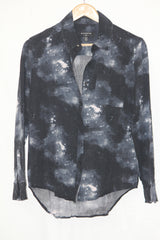 By Corpus Black Printed Button Down Shirt
