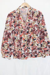 Thriftyfy Multi-Color Design Button Down Shirt