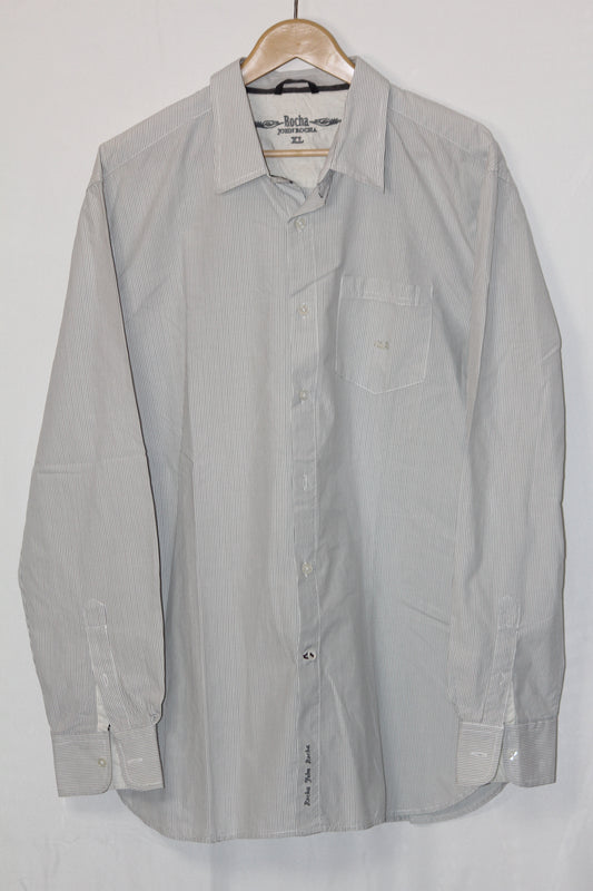 Rocha White Cotton Shirt – XL (Men)