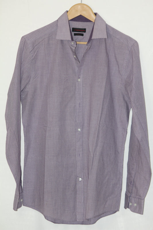 Redherring Purple Polyester Shirt – Medium (MEN)