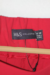 M&S Red Long Palazzo Pant (XL)