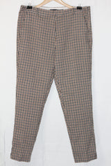 M&S Brown Straight Pant - Large