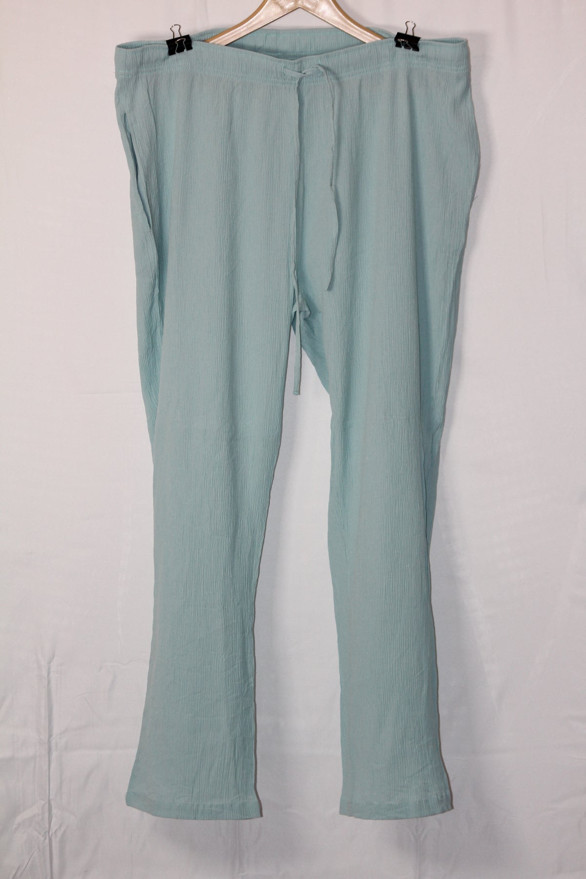 Damart Blue Palazzo Pant (XL)