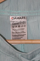 Damart Blue Palazzo Pant (XL)