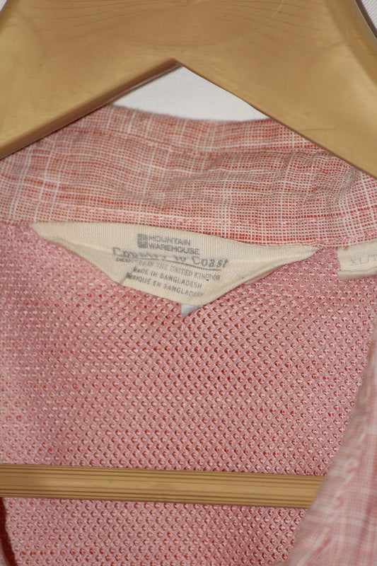 Mountain Warehouse Pink Cotton Shirt – XL (MEN)