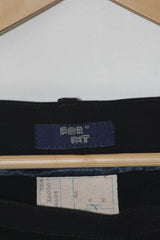 For Int Black Straight Pant - Medium