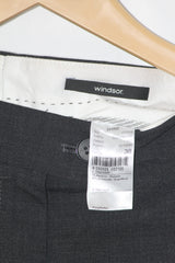 Windsor Black Straight Pant - Medium