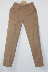 Stradivarius Brown Straight Pant - Small