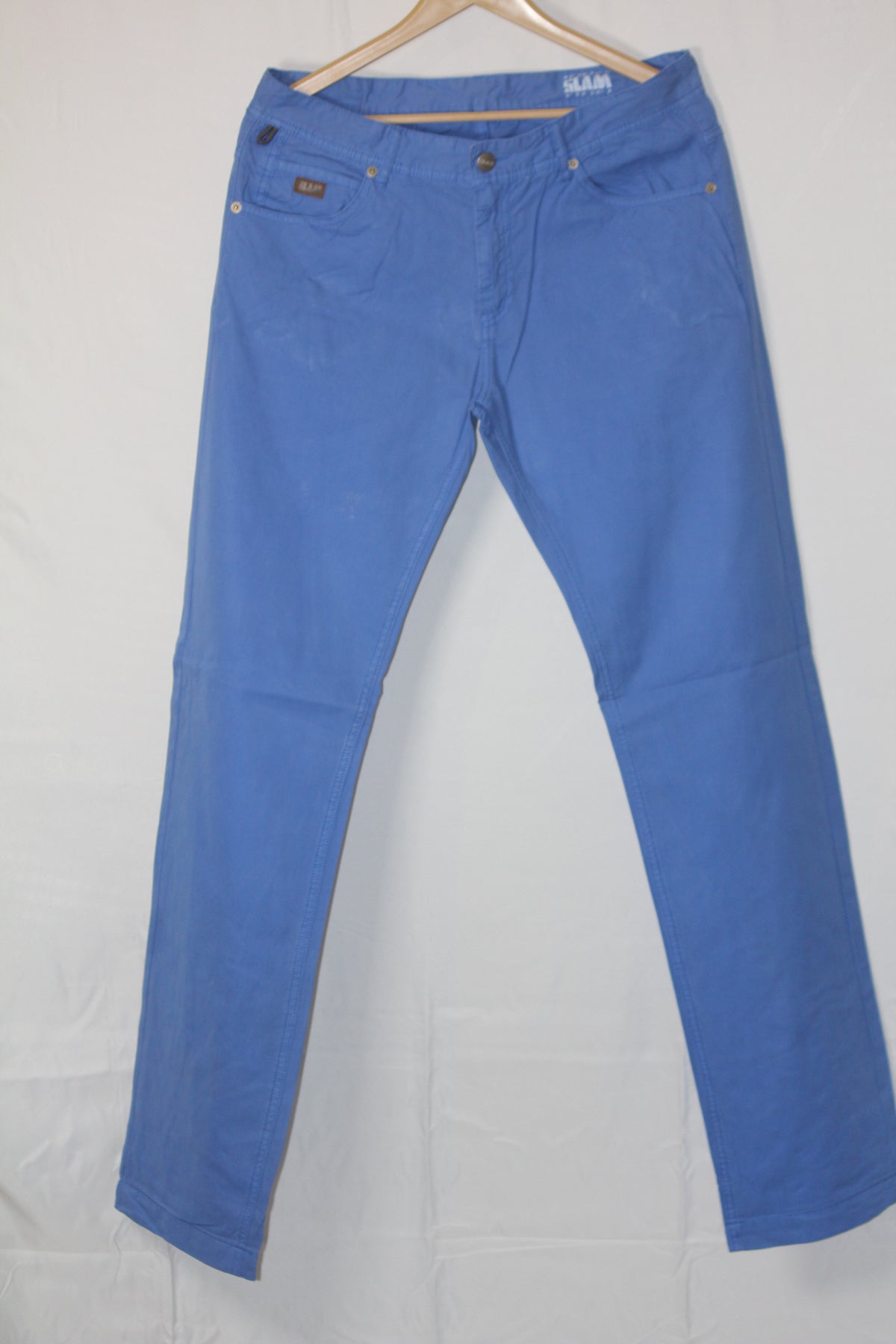 Slam Blue Straight Pant - Medium