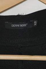 Denny Rose Black Straight Pants - XS