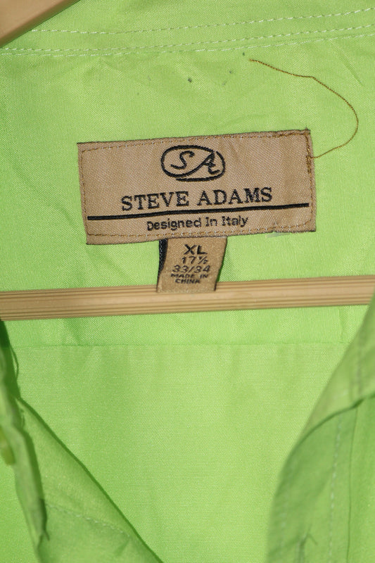 Steve Adams Green Button Down Shirt – XL (Men)