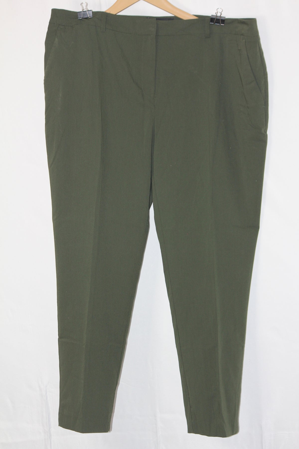 Dorothy Perkins Green Straight Pant - Large