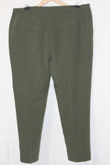 Dorothy Perkins Green Straight Pant - Large