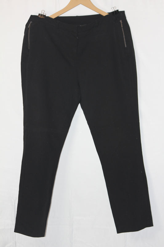 Bonmarche Black Straight Pant - Medium