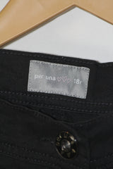 Per Una Black Straight Pant - XL