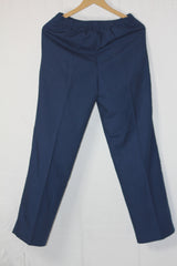 Thriftyfy Blue Straight Pant - Small