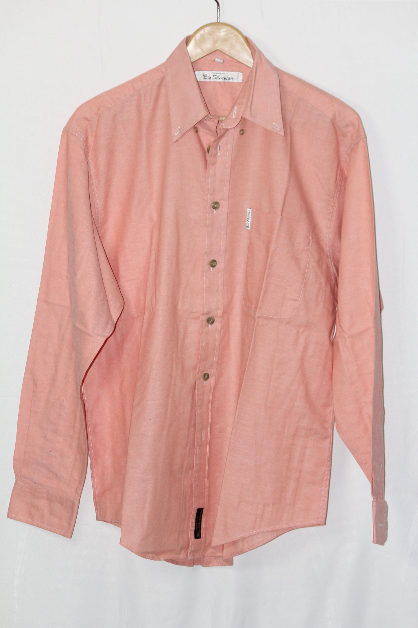 Ben Sherman Pink Button Down Shirt – Medium (Men)