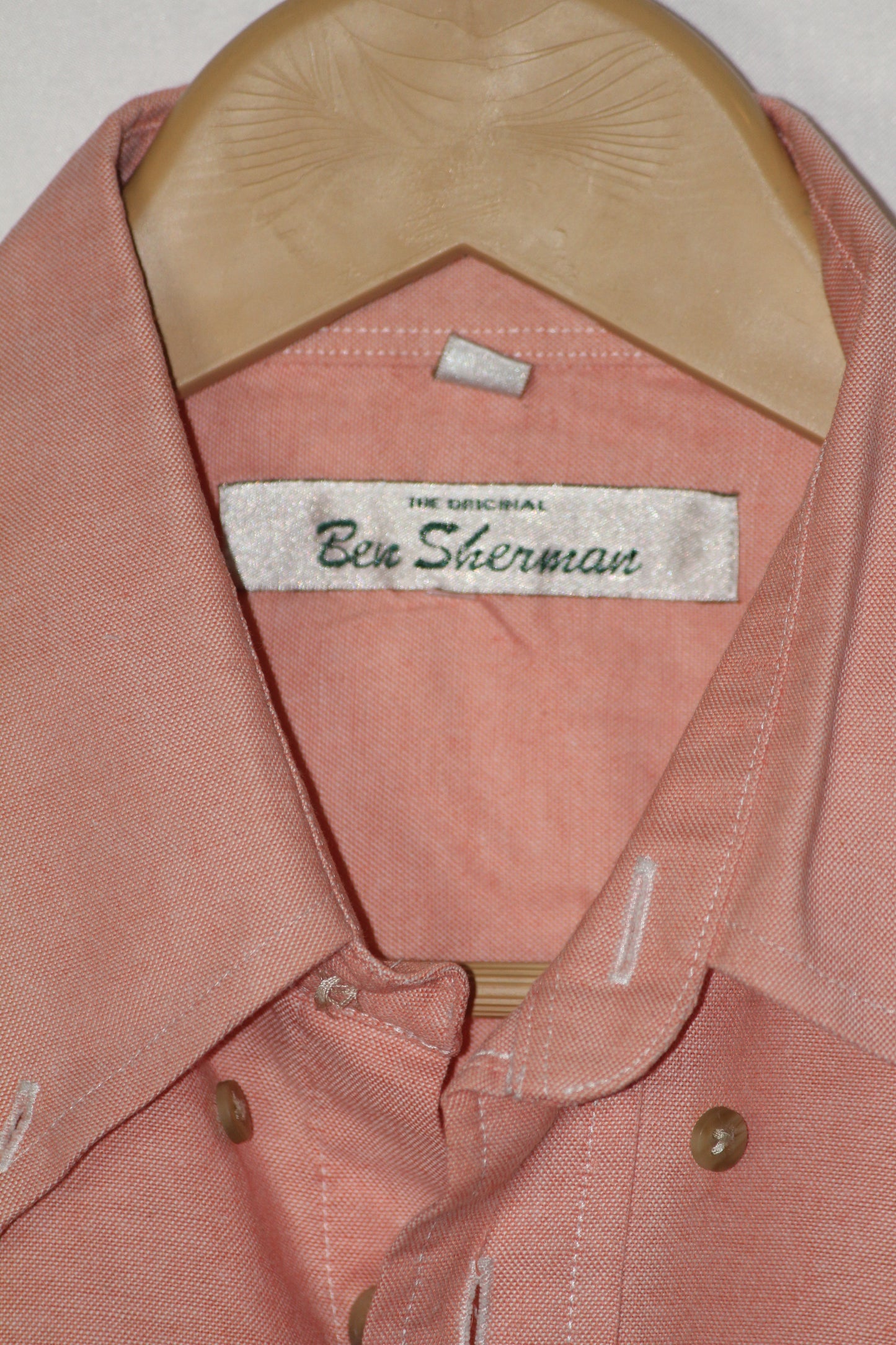 Ben Sherman Pink Button Down Shirt – Medium (Men)