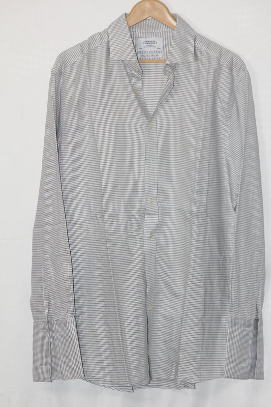 Charles Tyrwhitt White Button Down Shirt – Large (Men)